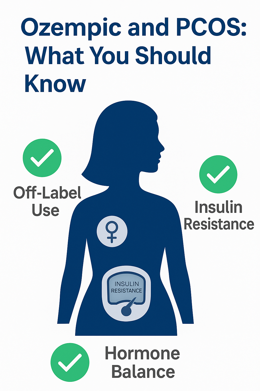 Ozempic use in PCOS with insulin resistance and hormone regulation benefits